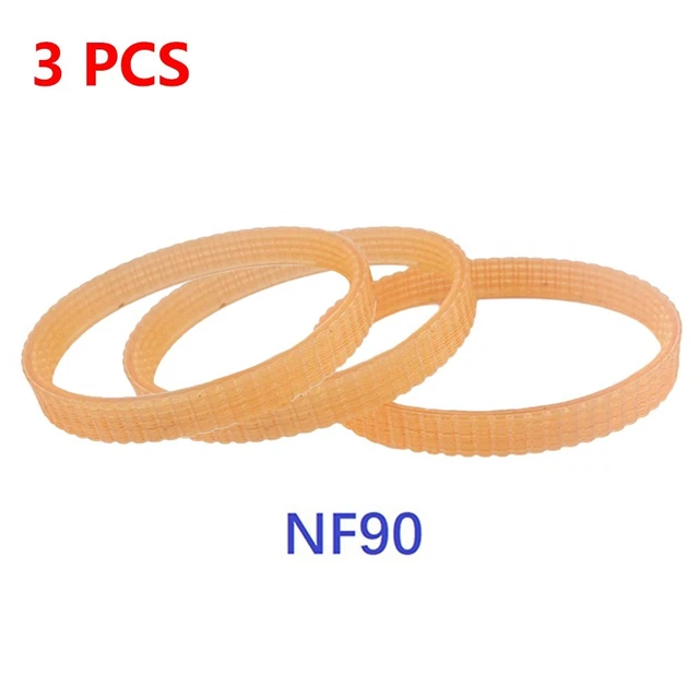Squisito Cinghia Trasmissione Accessori 255mm 3pcs Elettrico Piallatrice Cinghia