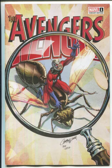 All-Out Avengers #1 - J. Scott Campbell Anniversary Variant Cover - Marvel/2022