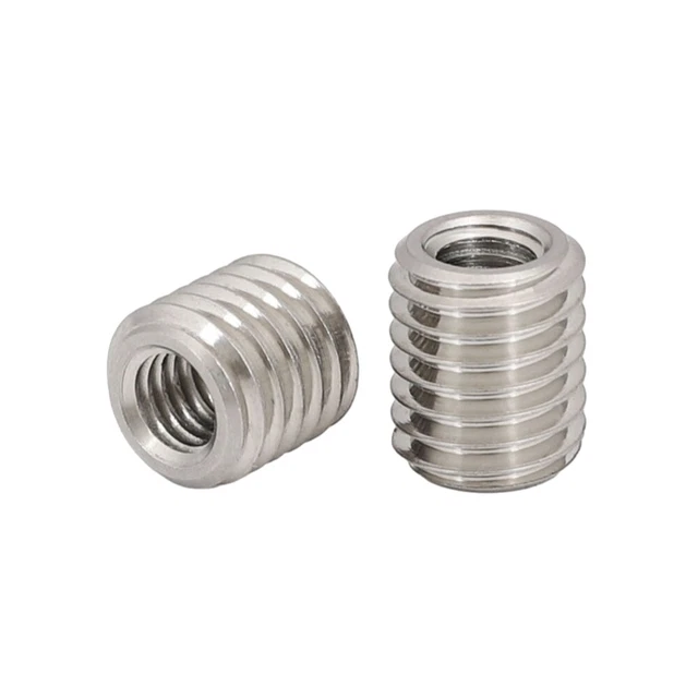 THREAD INSERTS MALE Female Reducing Nuts 304 Stainless Steel M2M12
