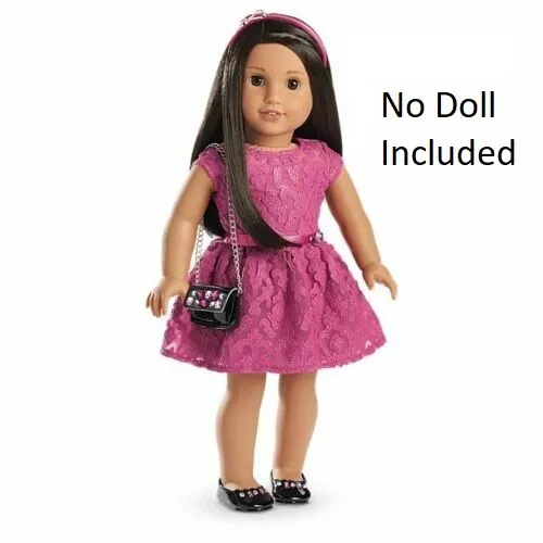 American Girl Doll Merry Magenta Outfit NEW!! Party Dress Holiday