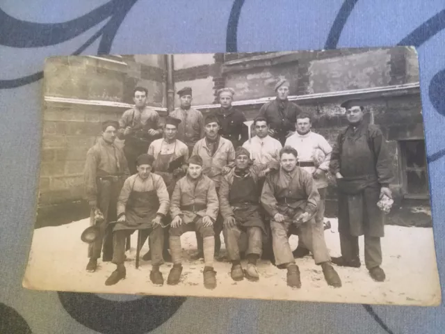 cpa Carte Photo MILITAIRES SOLDATS