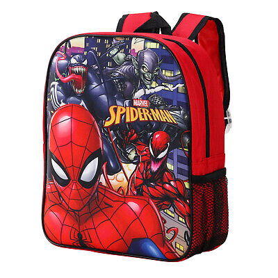 Zaino premium Spiderman bambini bambini scuola zaino borsa da viaggio ragazzi ragazze