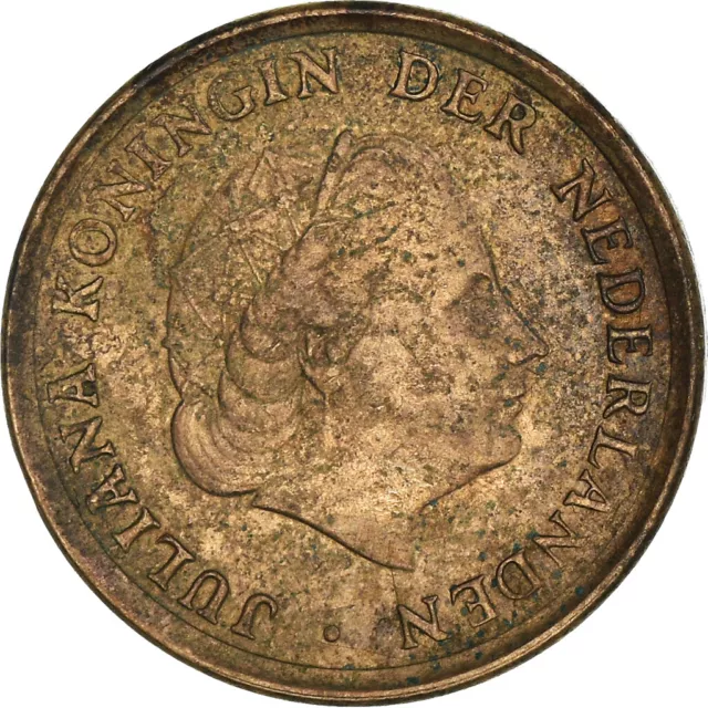 [#955374] Coin, Netherlands, Juliana, Cent, 1969, VF(20-25), Bronze, KM:180