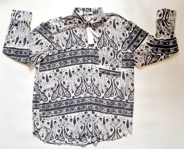 GLAMOROUS Womens Shirt Size UK 14 BNWT Bandana Print