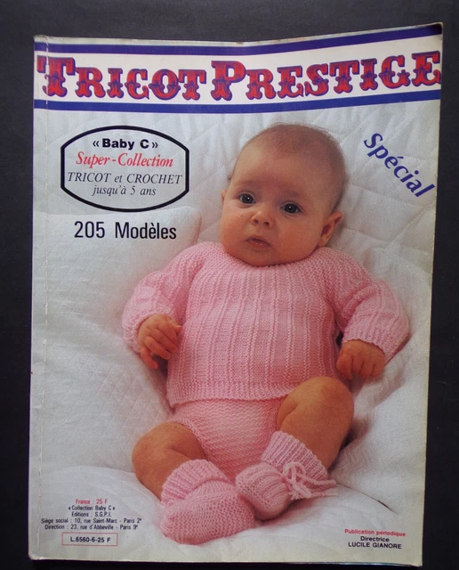 Catalogue De Tricot Layette Vintage Del Duca N°49 - Tricotons Sa Layette, Occasion Bon état