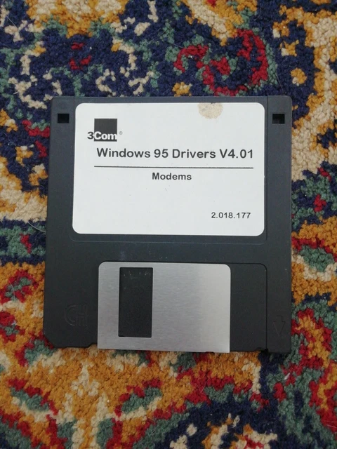 3COM WINDOWS 95 Driver V4. 01 Modems Floppy Disk £2.99 - PicClick UK