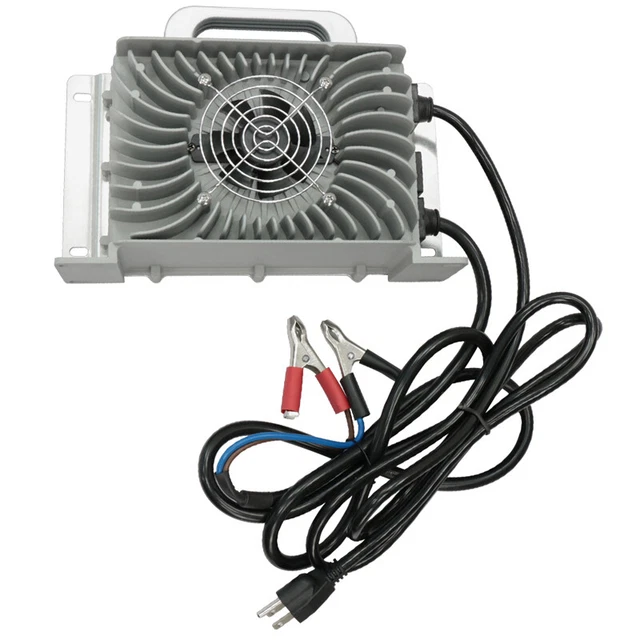 48V 20A 120Vac Solar/ATV/Marine Waterproof LiFePO4 Lithium Battery Charger Kit