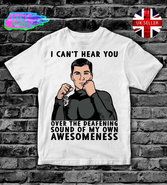 T-shirt ARCHER PHRASING FANTASTICA bambini top ragazzi ragazze adulti T-SHIRT