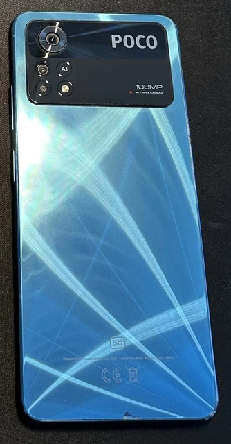 Poco x4 pro 5G - 128 Go - bleu - débloqué