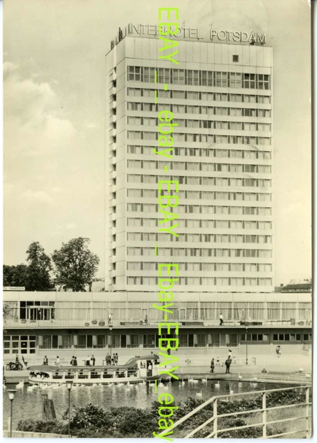 SCHIFFFAHRT WEISSE FLOTTE Potsdam Motorschiff LIBELLE ca. 1970 gelaufen