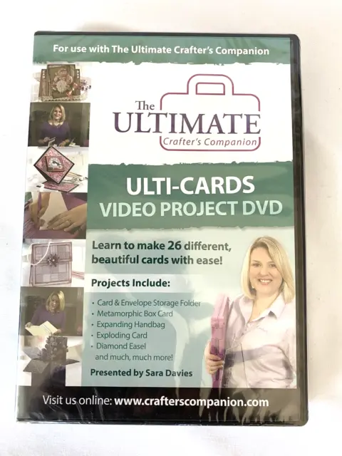 DVD Proyecto de Video The Ultimate Crafter's Companion Ulti-Cards - Nuevo Sellado