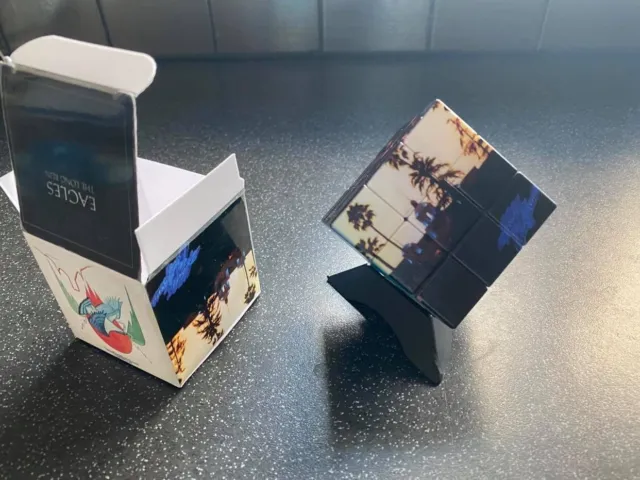 Adler Rubik's Cube, Präsentationsbox und Vitrine.....Geschenkidee?  3D2