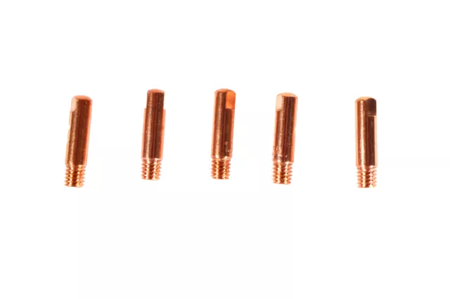 Stromdüsen / Kontaktröhrchen M6 1 mm 5 Stück speziell für Aluminium (Fülldraht)