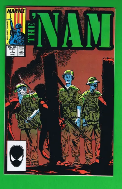 The 'Nam #5  Michael Golden (Marvel / Veitnam War 1987) Nm/Nm+