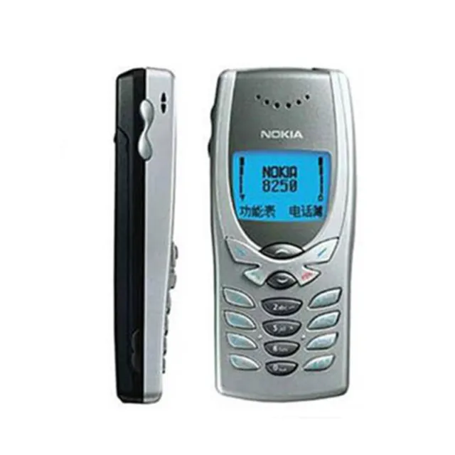 Nokia 8250 Unlocked Original 2G GSM 900 / 1800 Classic Mobile Phone