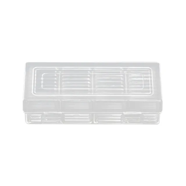 40pcs Square Clear Coin Display Boxes Storage Holder Collection Container Case