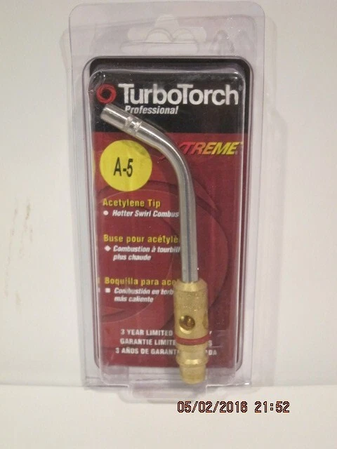 Turbotorch A-5, 0386-0102 Professional Extreme Acetylene Tip, Free Shipping Nisp