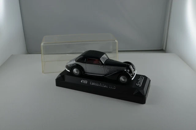 Modèle Réduit Astura 1935 Solido 1/43 - Gris Et Noir - Métal - Neuf - Échelle 1:43