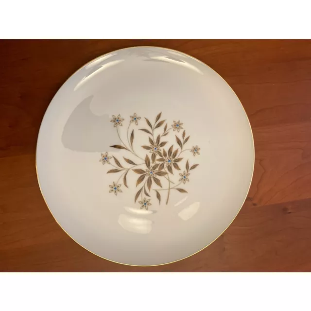 Lenox Starlight gold rimmed dinner plate x302 Vintage Grannycore