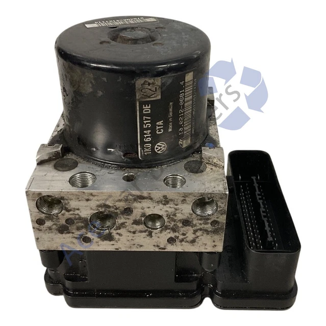 VW Golf Convertible Mk6 11-15 ABS Pump Modulator Control Unit 1K0614517DE