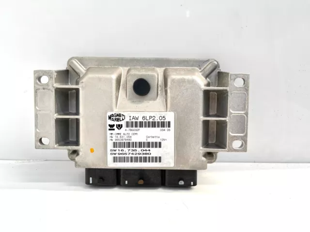 Centralina Motore Ecu Citroen C4 / 6Lp2.05 / 9657429380 / 9653979480