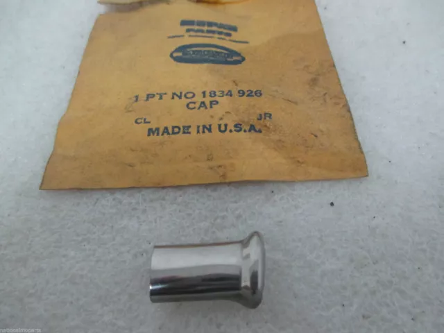 Mopar NOS 1957-59 Dodge Plymouth Chrysler DeSoto Right Joint Cap Molding 1834926
