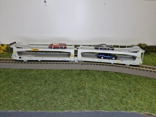JOUEF HJ6164 Wagon SNCF couvert à essieux HO 1/87 - Train électrique