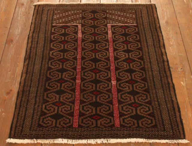 Tapis Oriental Authentique Tissé à la Main Persan 2748 (116 x 78) CM Neuf 3