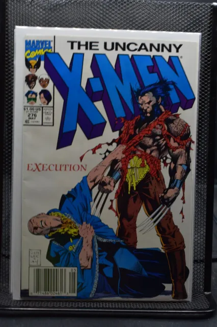 Uncanny X-Men #276 Newsstand Marvel 1991 Chris Claremont & Jim Lee Wolverine 8.0