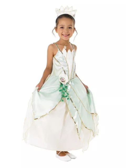 Rubie's Mädchen Disney Prinzessin Tiana Kostüm Kinder Fasching Karneval 883858