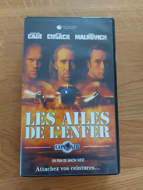 Cassette vidéo (VHS) Les ailes de l'enfer