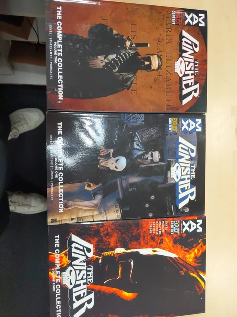 Punisher Max Complete Collection Ennis Lot