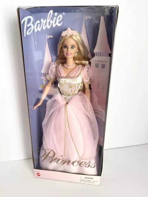 1999 Barbie Princess Pink Gown & Tiara Mattel #23474 NRFB