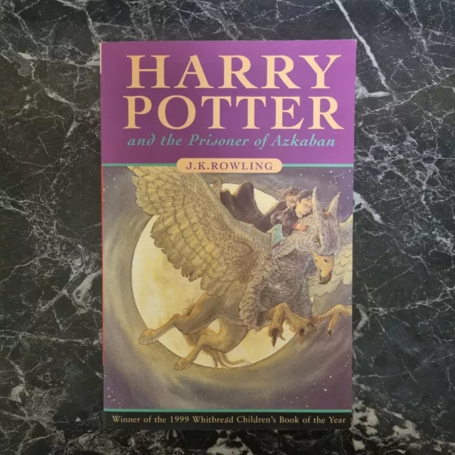 Harry Potter Prisoner Of Azkaban Book 1st Edition 4th Print Softback 1999 UK Ed