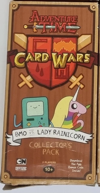 ADVENTURE TIME CARD Wars BMO Vs Lady Rainicorn Collector's Pack $60.00