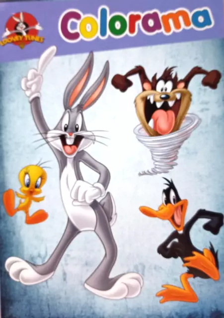 Malbuch Looney Tunes WB Din A4 Colorama Ausmalbuch  Kinder Malen Ausmalen