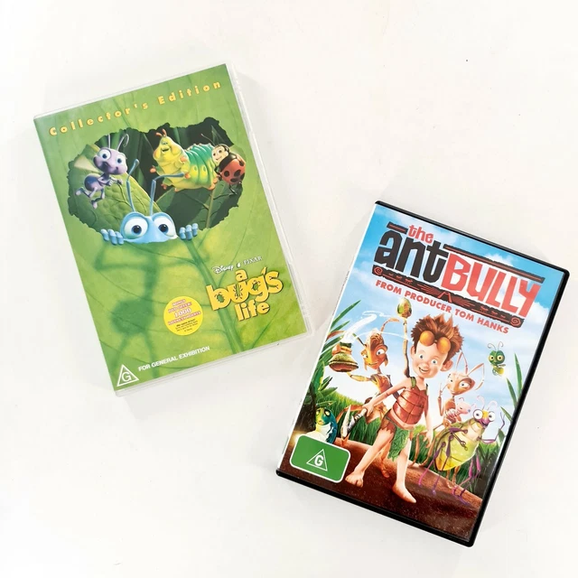 THE ANT BULLY & A Bug's Life 3 Disc DVD Lot - Region 4 - Children ...