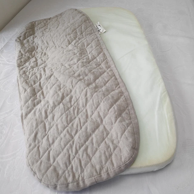 Mamas And Papas OCARRO XT2 XT3 Carrycot mattress + Fitted Sheet Cover STEAMED