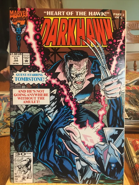 MARVEL COMICS: : DARKHAWK Vol. 1 No. 11 Jan 1992