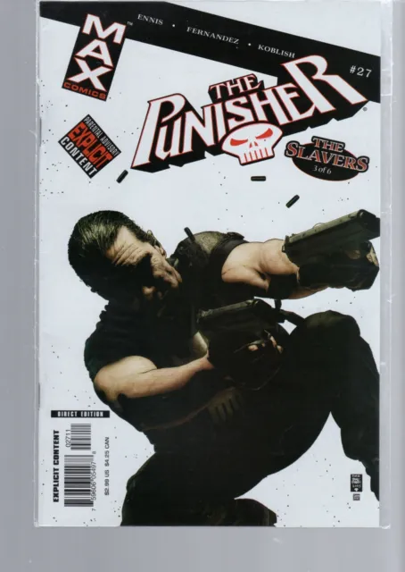 Punisher  27  Garth Ennis  Marvel Max Comics