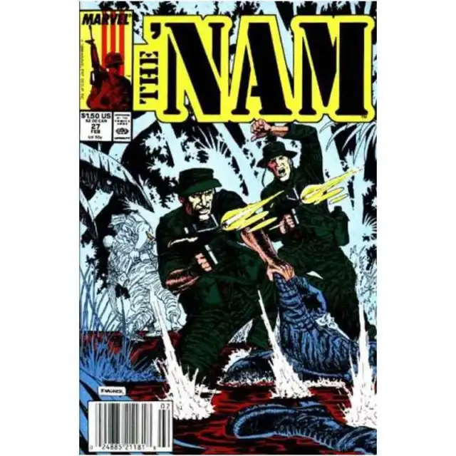 Nam (1986 series) #27 in Near Mint minus condition. Marvel comics [v%