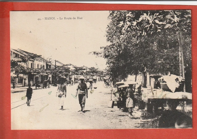 Cpa  - Viet  Nam -  Hanoi -  La  Route De Hue