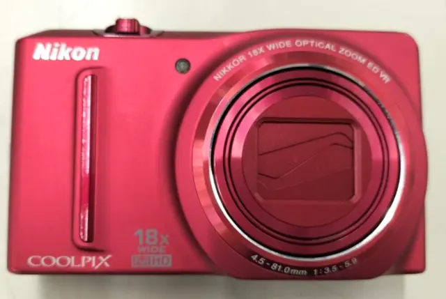 NIKON - Appareil photo numérique compact CoolPix S2700 rose arabesque