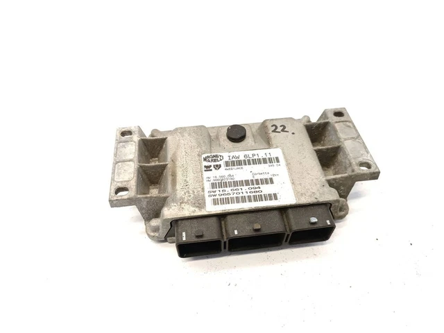 Calculateur Moteur (ECU) Peugeot 307 1.6i 16V - Occasion, Référence 0261206943