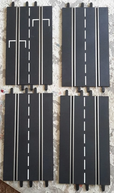 Carrera Digital 124 / 132 Evolution Lot de 4 Rails Droits Réf : 20509