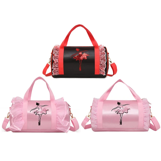 Children's Dance Bag Shoulder Bag Girls Latin Dance Bag Ballet Dance Bag