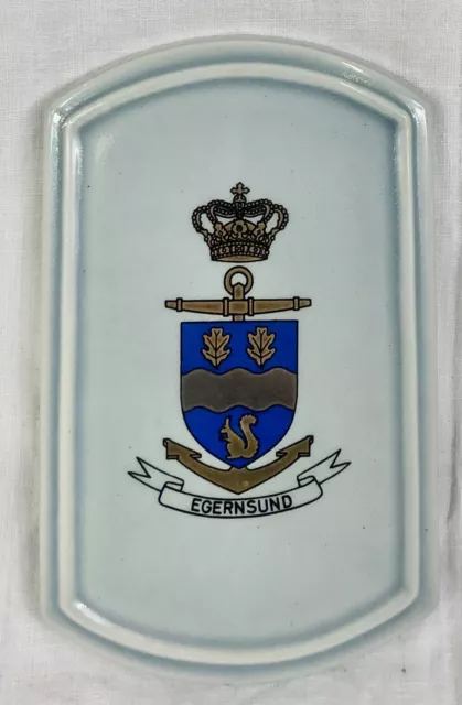 De colección Marina Real Danesa, Egernsund Ship Crest, Tampion (Søholm - Dinamarca)