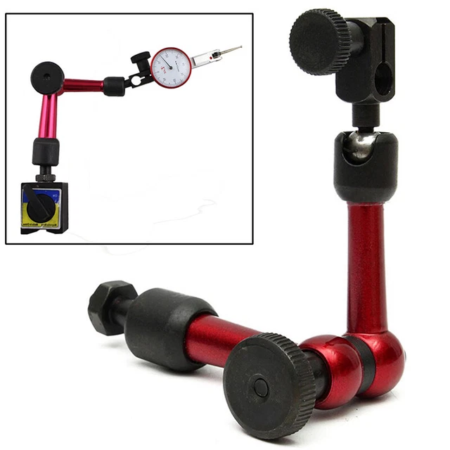 1pc Universal Flexible Indicator Holder Stand Clamp Arm Tool for Dial Test B