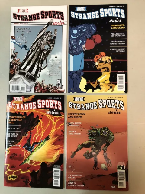 Strange Sports Stories (2015) #1 2 3 4 (NM-/NM) Complete Set Vertigo DC
