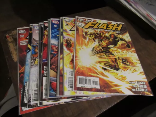 Flash the Fastest Man Alive #1 2 3 4 5 6 7 8 9 10 11 12 13 Comic Book Set 1-13